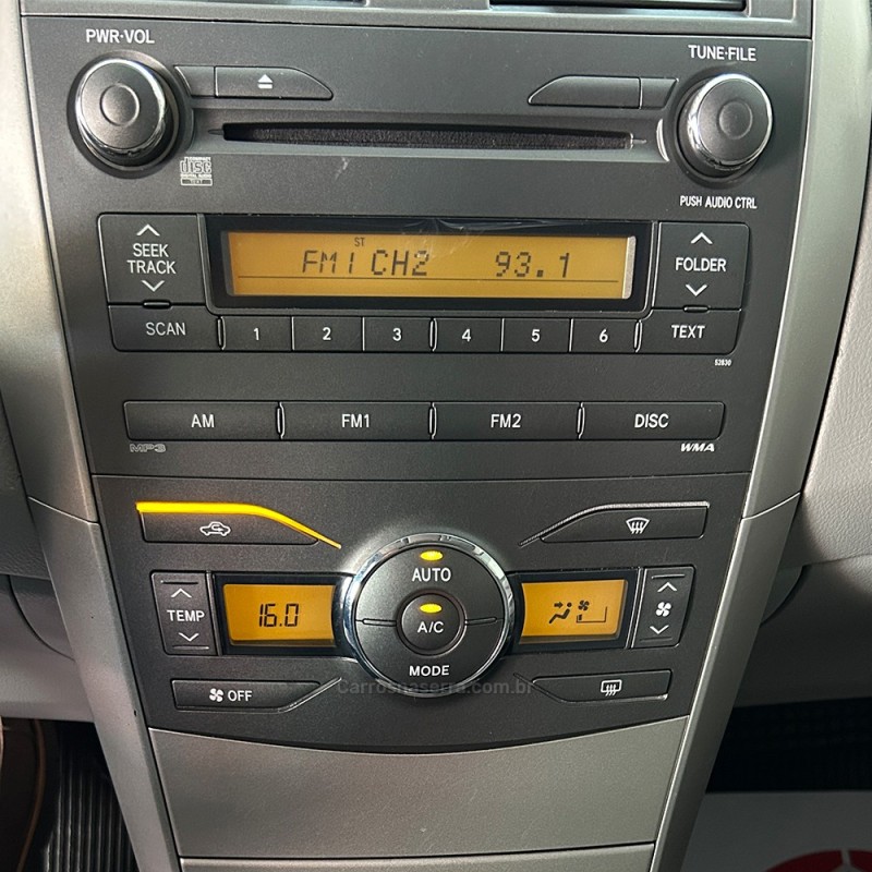 COROLLA 1.8 XEI 16V FLEX 4P MANUAL - 2010 - VACARIA