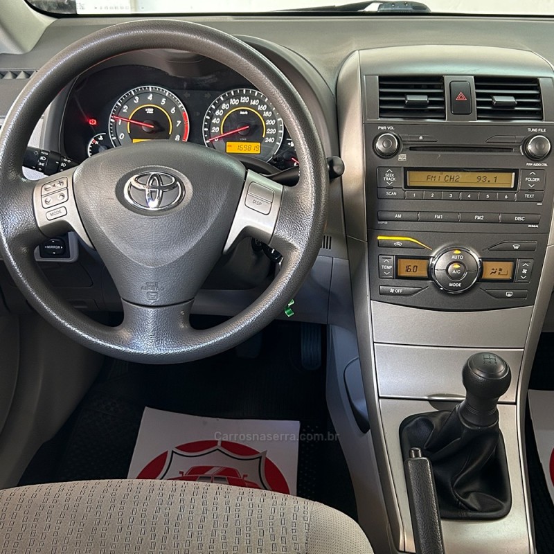 COROLLA 1.8 XEI 16V FLEX 4P MANUAL - 2010 - VACARIA