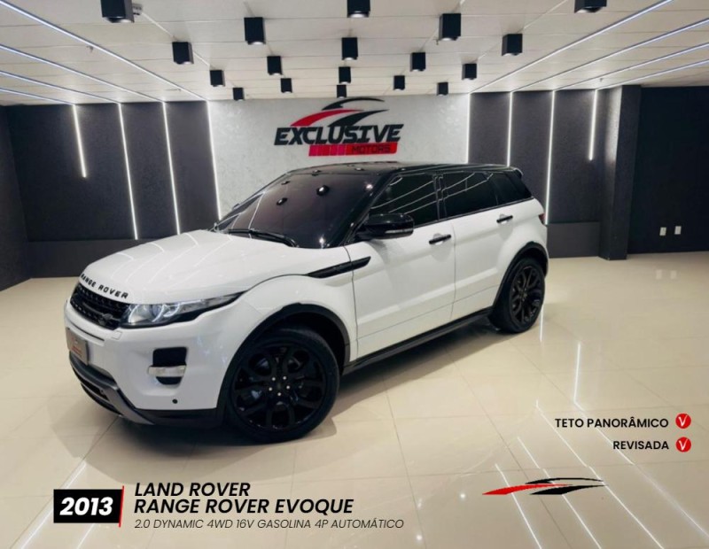 range rover evoque 2.0 dynamic 4wd 16v gasolina 4p automatico 2013 caxias do sul