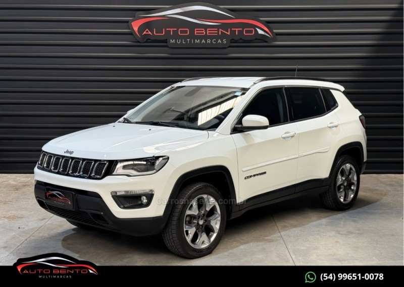 compass 2.0 16v diesel longitude 4x4 automatico 2019 bento goncalves