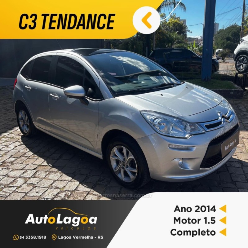 c3 1.5 tendance 8v flex 4p manual 2014 lagoa vermelha