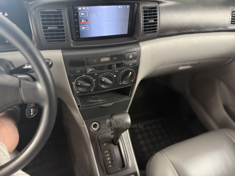 COROLLA 1.6 XLI 16V GASOLINA 4P AUTOMÁTICO - 2003 - GUAPORé