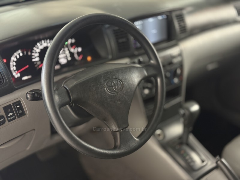 COROLLA 1.6 XLI 16V GASOLINA 4P AUTOMÁTICO - 2003 - GUAPORé