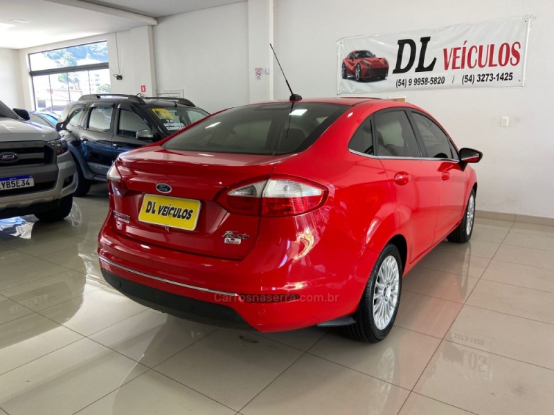 FIESTA 1.6 TITANIUM SEDAN 16V FLEX 4P AUTOMÁTICO - 2014 - NOVA BASSANO