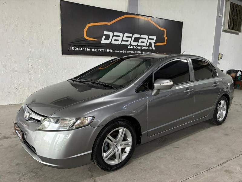 civic 1.8 exs 16v gasolina 4p automatico 2008 bom principio
