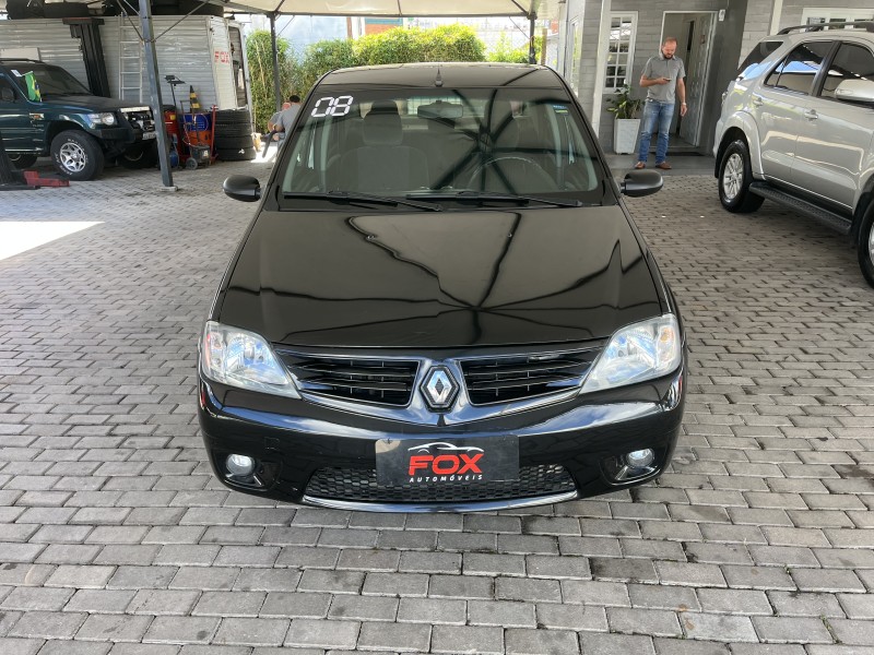 LOGAN 1.6 PRIVILÈGE 16V FLEX 4P MANUAL - 2008 - CAXIAS DO SUL