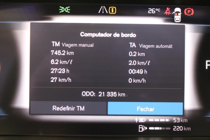 XC90 2.0 T8 RECHARGE ULTIMATE AWD HÍBRIDA 4P AUTOMÁTICA - 2024 - CAXIAS DO SUL