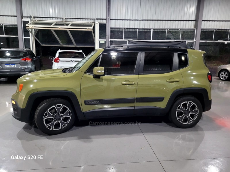 RENEGADE 1.8 16V FLEX LONGITUDE 4P AUTOMÁTICO - 2016 - NOVA PRATA