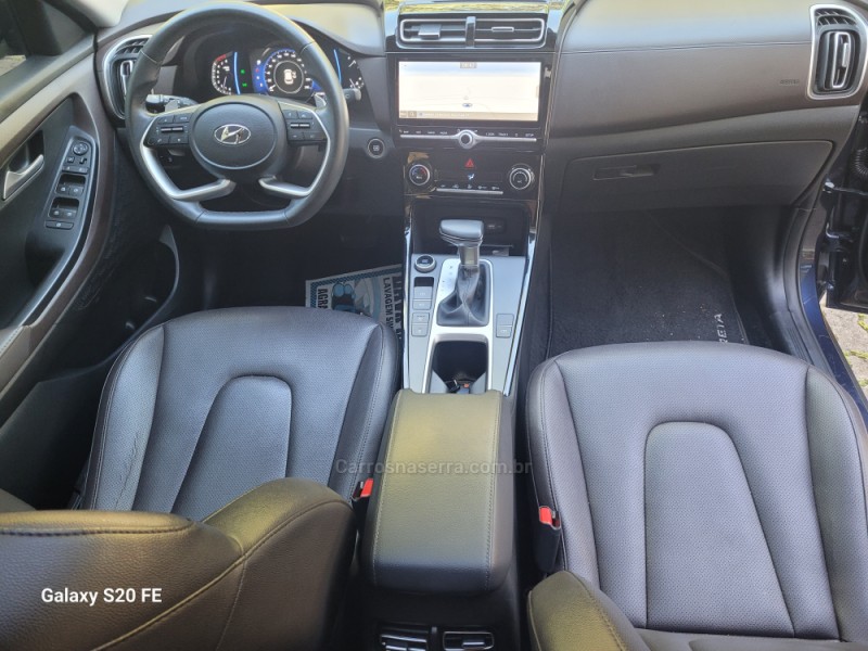 CRETA 1.0 12V FLEX PLATINUM SAFETY 4P AUTOMÁTICO - 2023 - NOVA PRATA