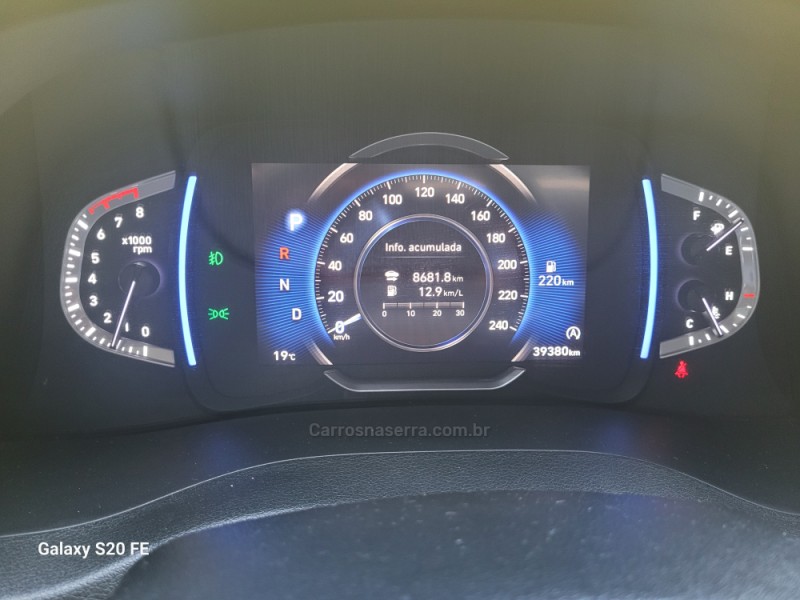 CRETA 1.0 12V FLEX PLATINUM SAFETY 4P AUTOMÁTICO - 2023 - NOVA PRATA