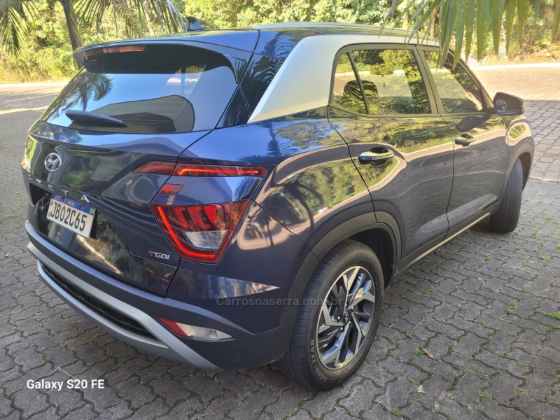 CRETA 1.0 12V FLEX PLATINUM SAFETY 4P AUTOMÁTICO - 2023 - NOVA PRATA
