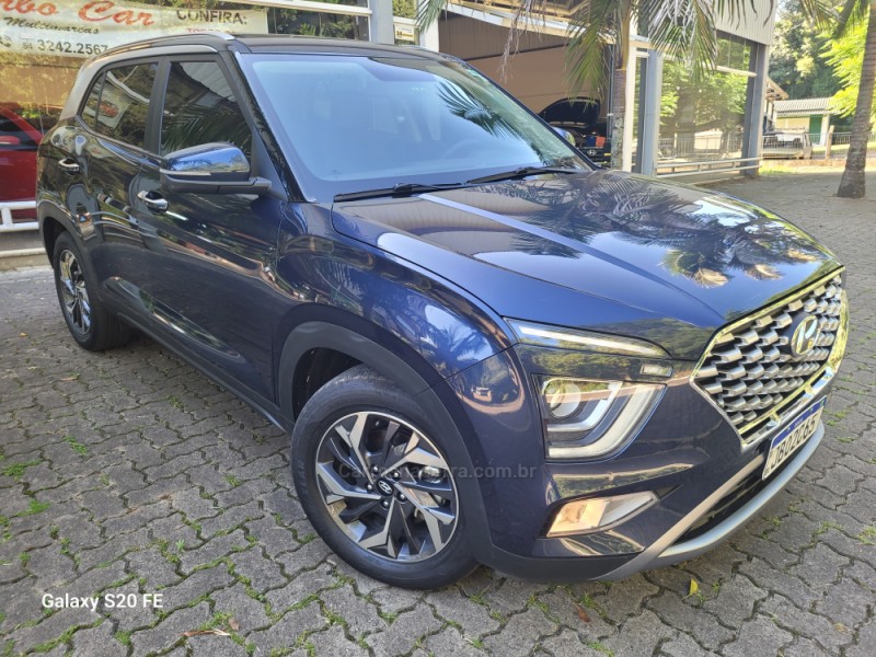 creta 1.0 12v flex platinum safety 4p automatico 2023 nova prata
