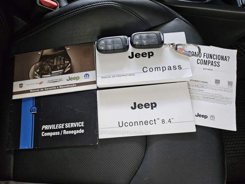 COMPASS 2.0 16V DIESEL S LIMITED 4X4 AUTOMÁTICO - 2021 - TAPEJARA