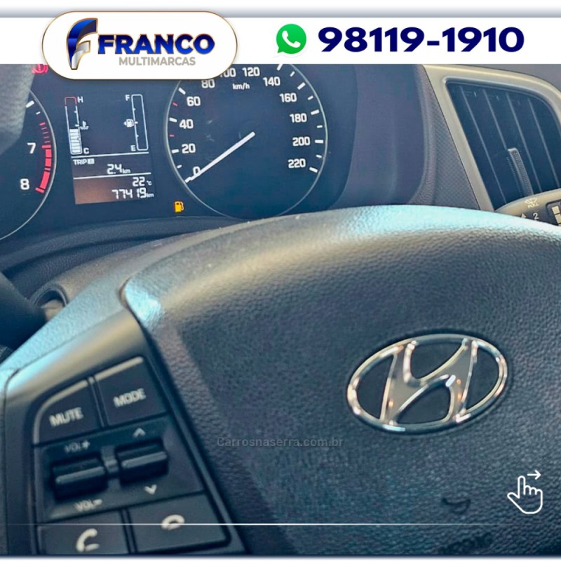 CRETA 1.6 16V FLEX ATTITUDE MANUAL - 2017 - VACARIA