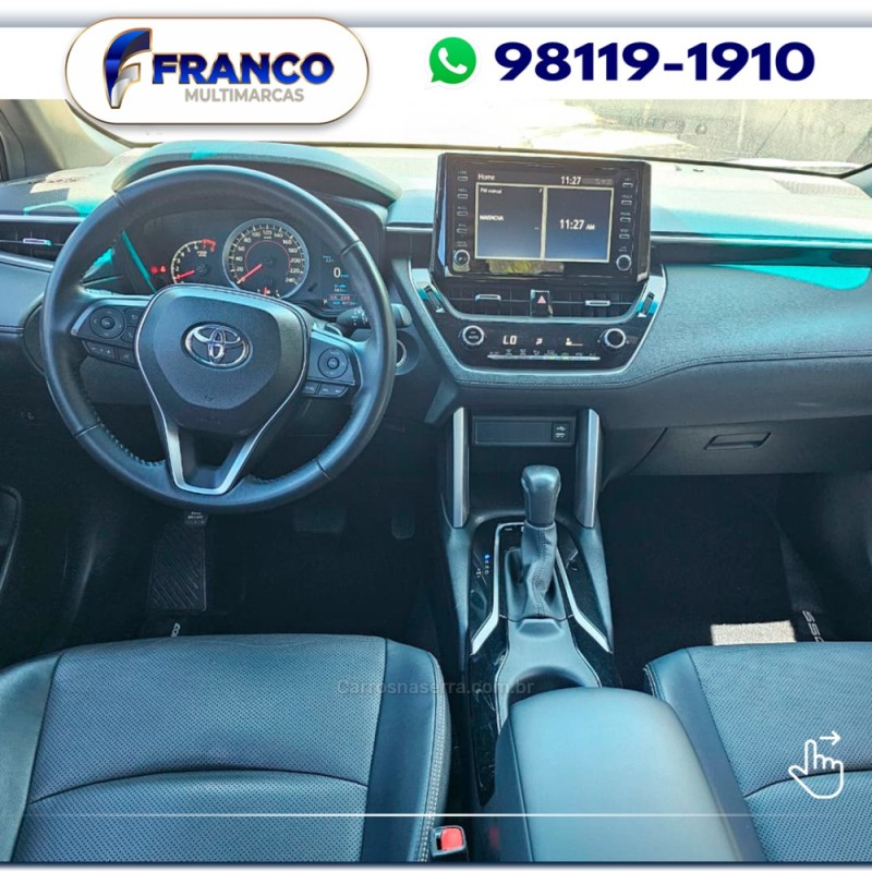 COROLLA 2.0 CROSS XRE 16V FLEX 4P AUTOMÁTICO - 2022 - VACARIA