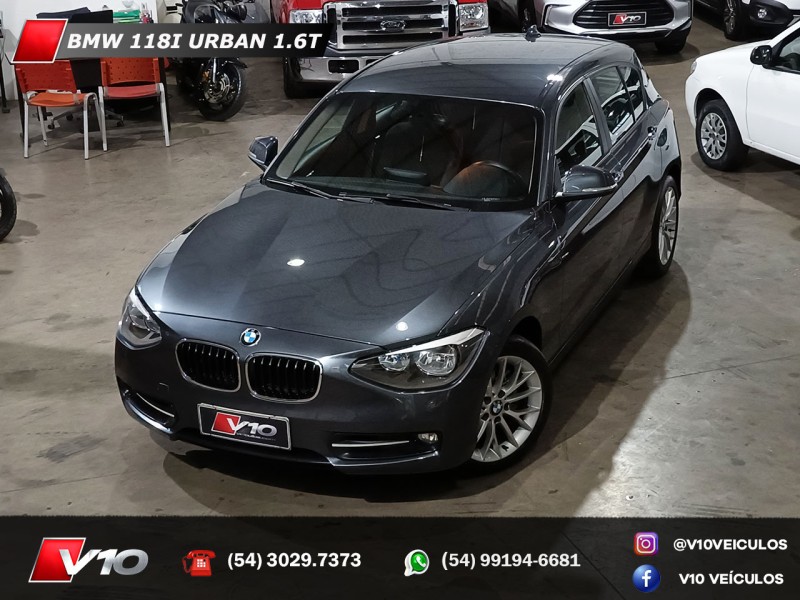 118i 1.6 urban line 16v turbo gasolina 4p automatico 2014 caxias do sul