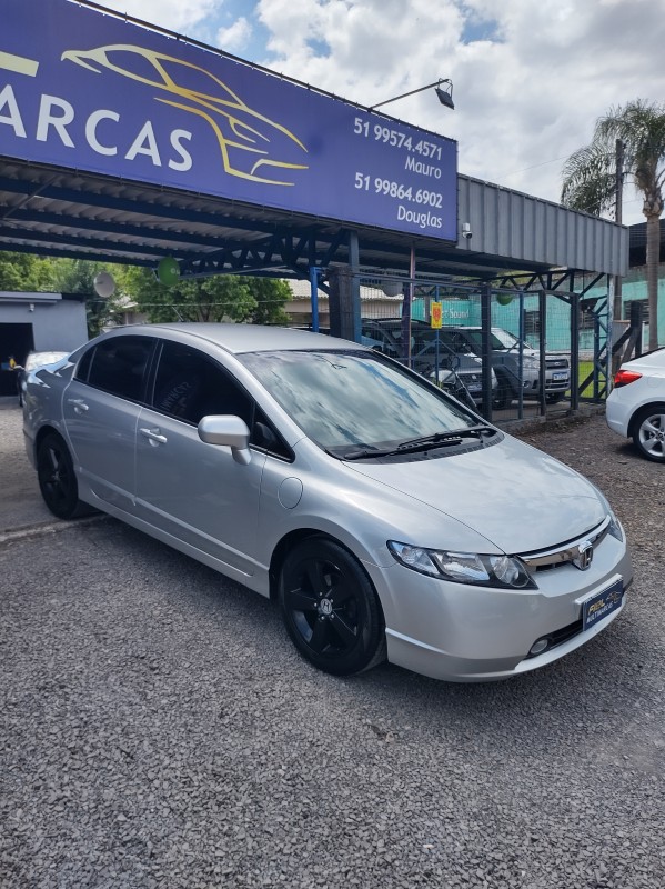 CIVIC 1.8 LXS 16V FLEX 4P AUTOMÁTICO - 2008 - VALE REAL