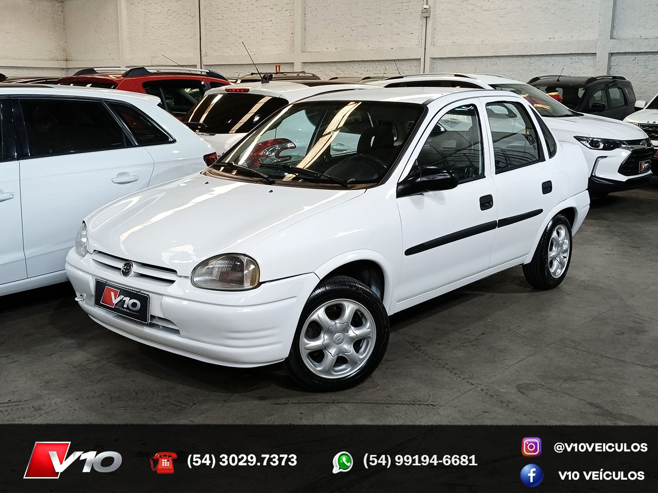 CHEVROLET - CORSA - 1998/1999 - Branca - R$ 15.900,00