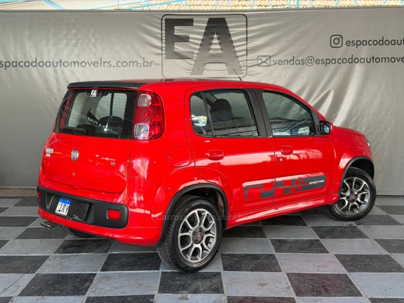 UNO 1.4 EVO SPORTING 8V FLEX 4P MANUAL - 2012 - NOVA PRATA