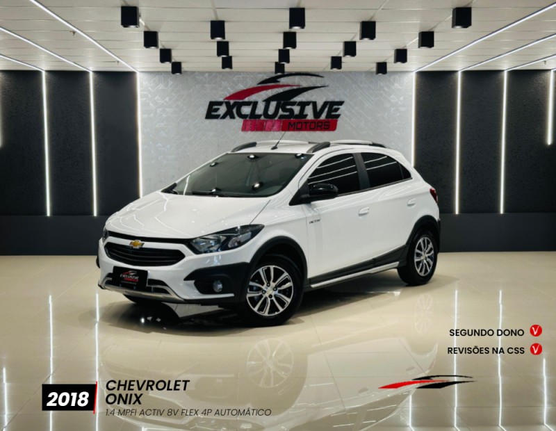 onix 1.4 mpfi activ 8v flex 4p automatico 2018 caxias do sul