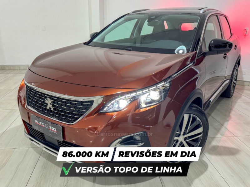 3008 1.6 griffe pack thp 16v gasolina 4p automatico 2019 caxias do sul