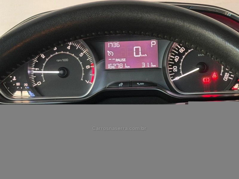 208 1.6 GRIFFE 16V FLEX 4P AUTOMÁTICO - 2015 - NOVA PRATA