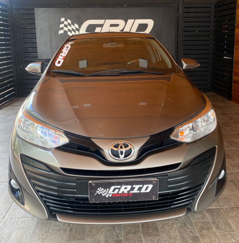 yaris 1.5 xl live sedan 16v flex 4p manual 2019 estancia velha