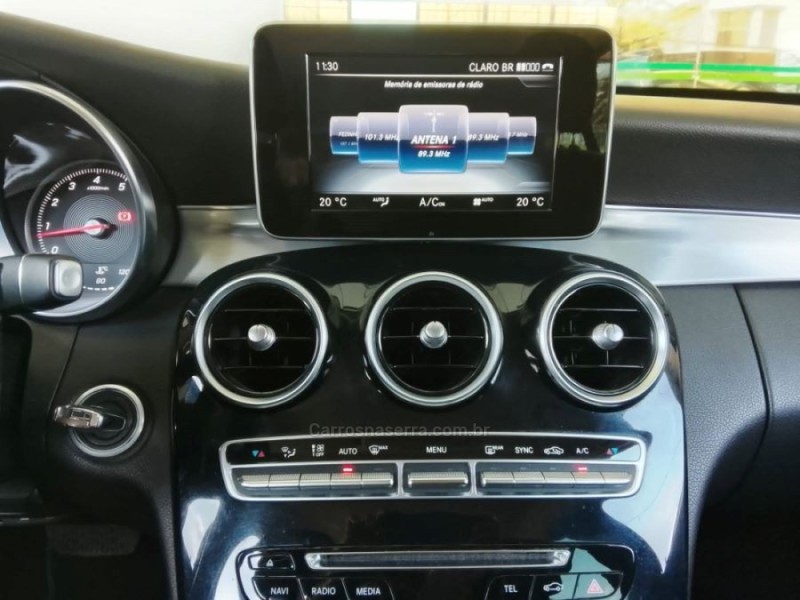 C 180 1.6 CGI ESTATE AVANTGARDE 16V TURBO GASOLINA 4P AUTOMÁTICO - 2016 - NOVO HAMBURGO