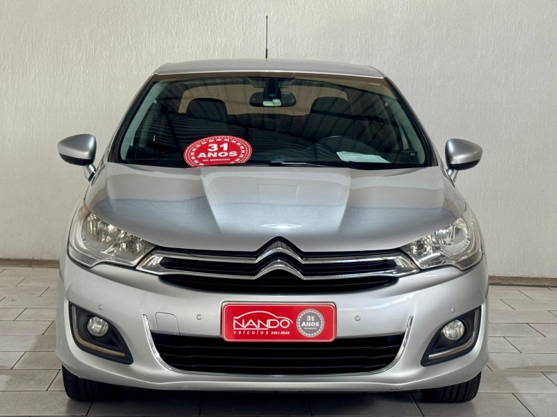 C4 LOUNGE 1.6 TENDANCE 16V TURBO FLEX 4P AUTOMÁTICO - 2017 - ESTâNCIA VELHA