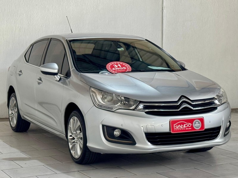 C4 LOUNGE 1.6 TENDANCE 16V TURBO FLEX 4P AUTOMÁTICO - 2017 - ESTâNCIA VELHA