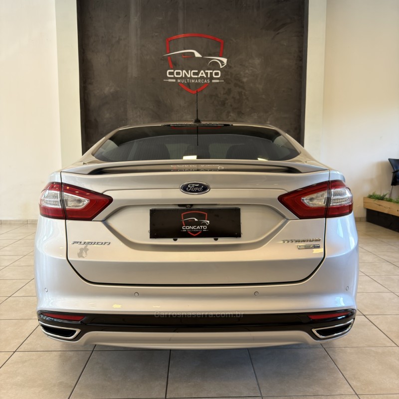 FUSION 2.0 TITANIUM GTDI ECOBOOST AWD AUTOMÁTICO - 2015 - FARROUPILHA