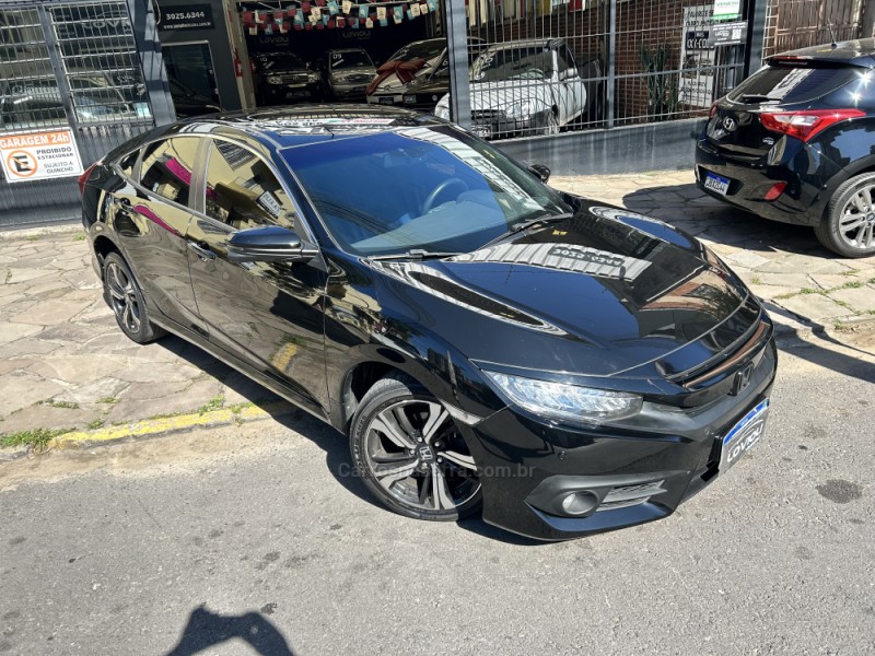 CIVIC 1.5 16V TOURING TURBO GASOLINA 4P AUTOMÁTICO - 2017 - CAXIAS DO SUL