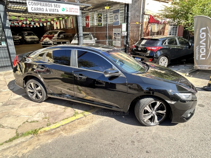 CIVIC 1.5 16V TOURING TURBO GASOLINA 4P AUTOMÁTICO - 2017 - CAXIAS DO SUL