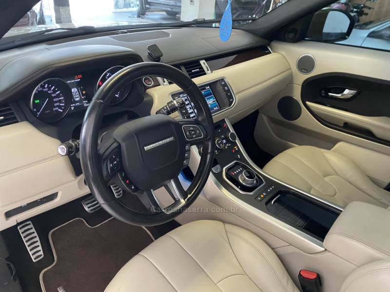 RANGE ROVER EVOQUE 2.0 PRESTIGE 4WD 16V GASOLINA 4P AUTOMÁTICO - 2014 - CAXIAS DO SUL