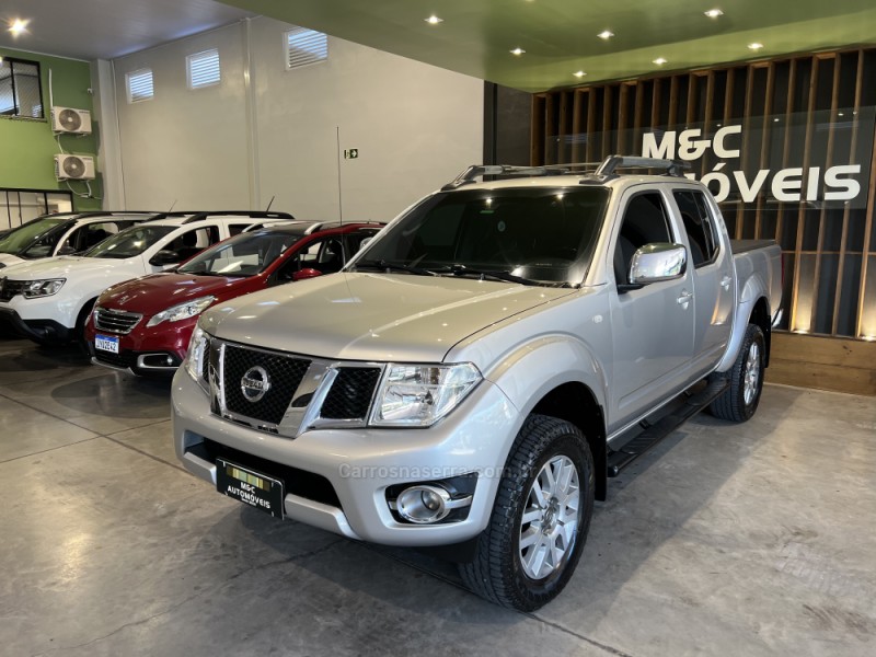 frontier 2.5 sl 4x4 cd turbo eletronic diesel 4p automatico 2016 caxias do sul