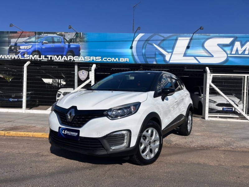 captur 1.6 life 16v flex 4p automatico 2020 venancio aires