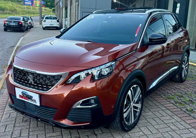 3008 1.6 griffe thp 16v gasolina 4p automatico 2019 caxias do sul