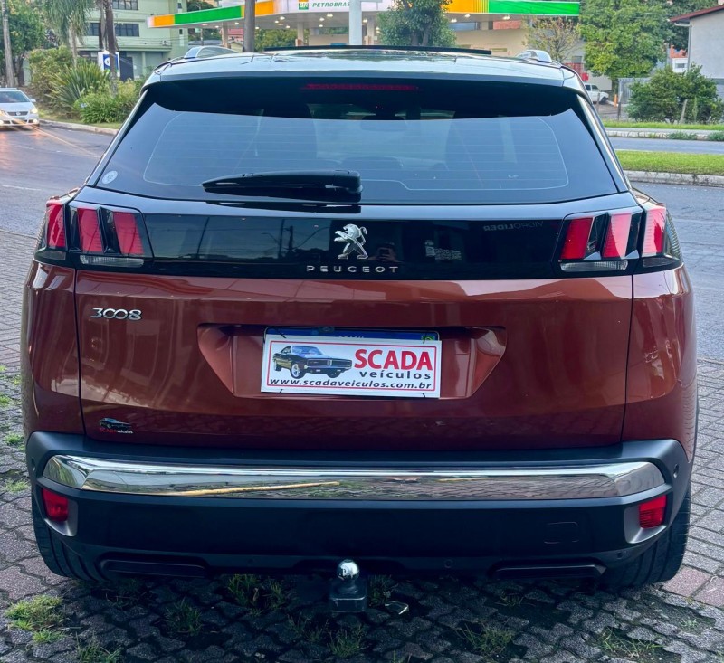3008 1.6 GRIFFE THP 16V GASOLINA 4P AUTOMÁTICO - 2019 - CAXIAS DO SUL