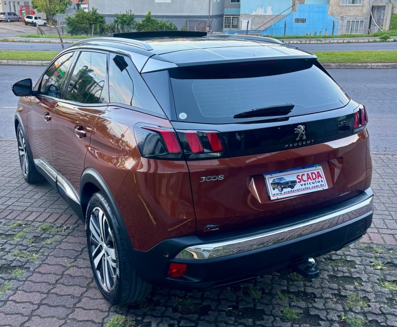 3008 1.6 GRIFFE THP 16V GASOLINA 4P AUTOMÁTICO - 2019 - CAXIAS DO SUL