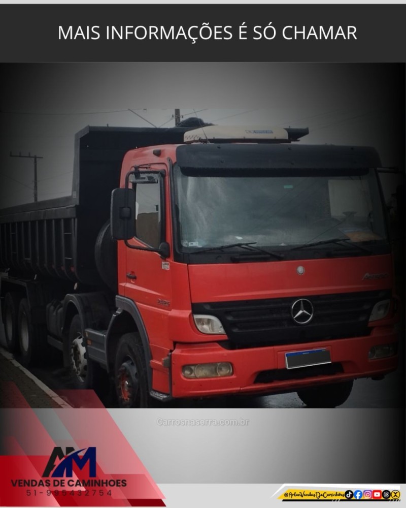 ATEGO 2425 3 EIXOS - 2011 - PORTãO