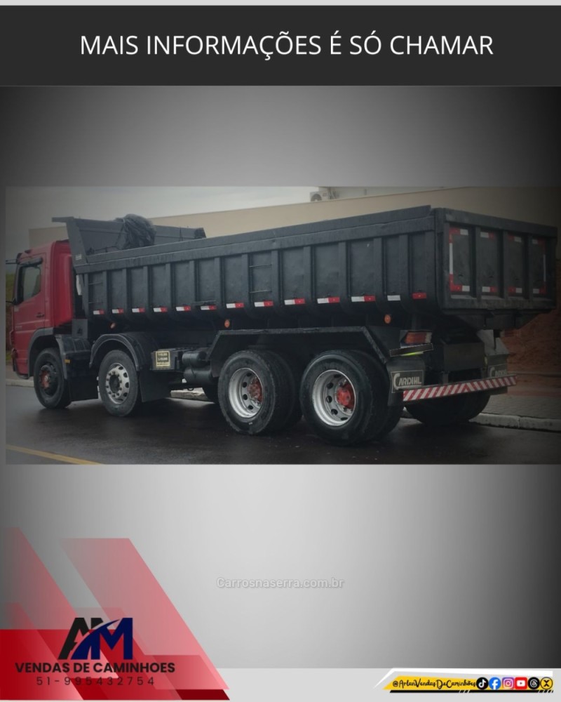 ATEGO 2425 3 EIXOS - 2011 - PORTãO