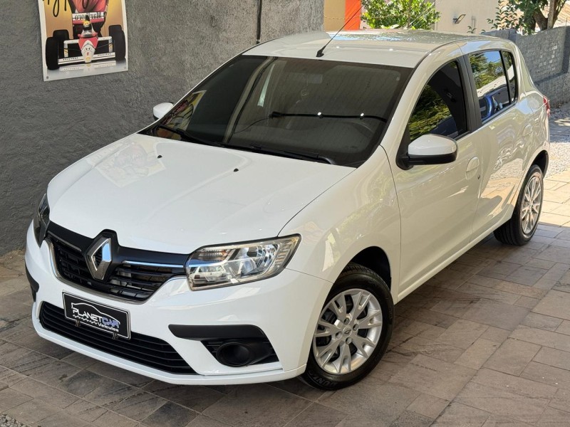 sandero 1.0 zen 12v flex 4p manual 2020 farroupilha