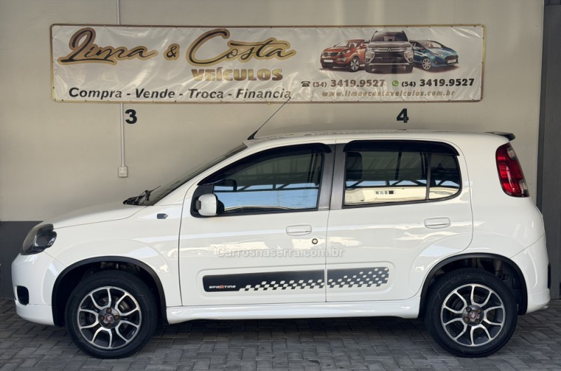UNO 1.4 EVO SPORTING 8V FLEX 4P MANUAL - 2013 - CAXIAS DO SUL