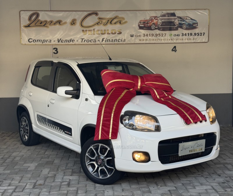 uno 1.4 evo sporting 8v flex 4p manual 2013 caxias do sul