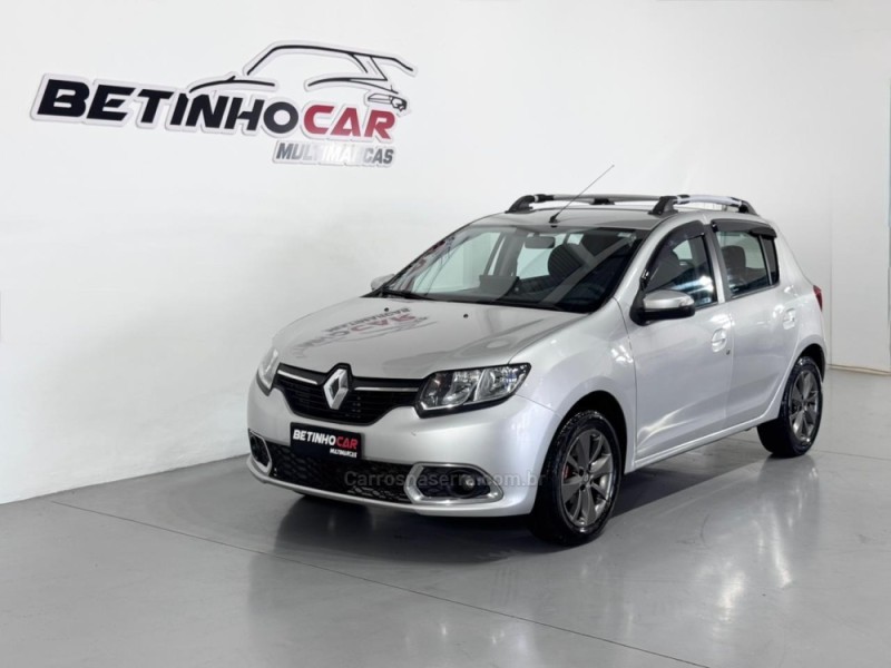 SANDERO 1.6 DYNAMIQUE 8V FLEX 4P MANUAL - 2015 - ESTâNCIA VELHA