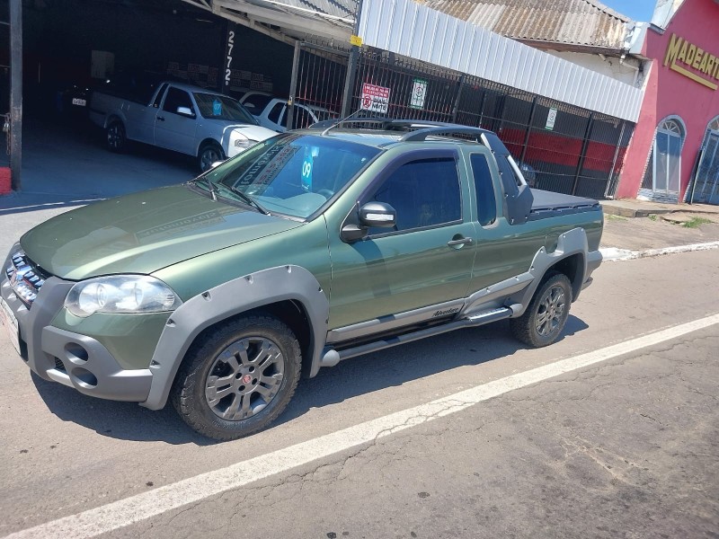strada 1.8 mpi adventure ce 8v flex 2p manual 2009 caxias do sul