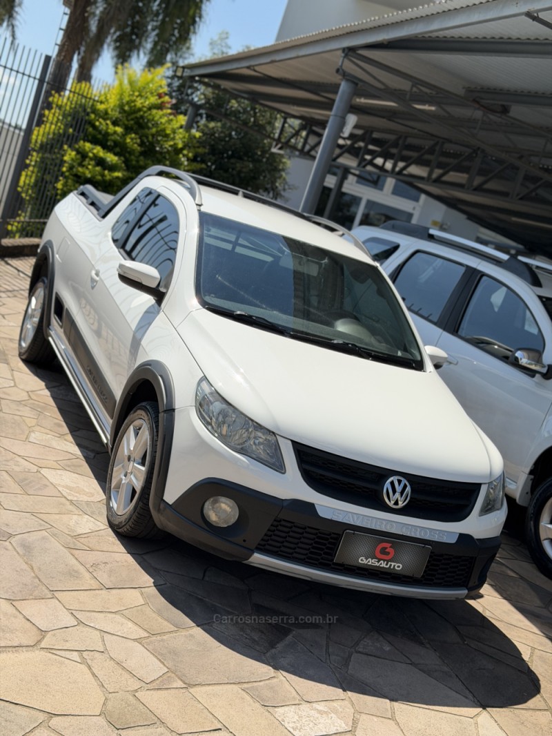 SAVEIRO 1.6 CROSS CE 8V FLEX 2P MANUAL - 2011 - NOVA PRATA