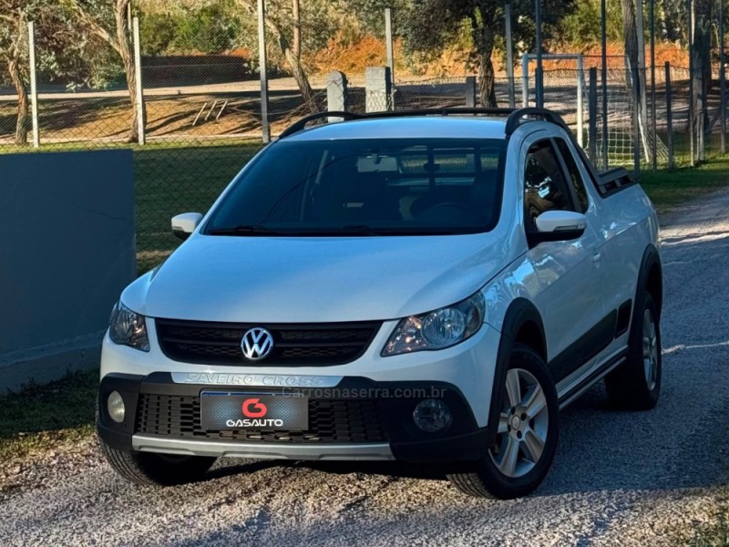 SAVEIRO 1.6 CROSS CE 8V FLEX 2P MANUAL - 2011 - NOVA PRATA