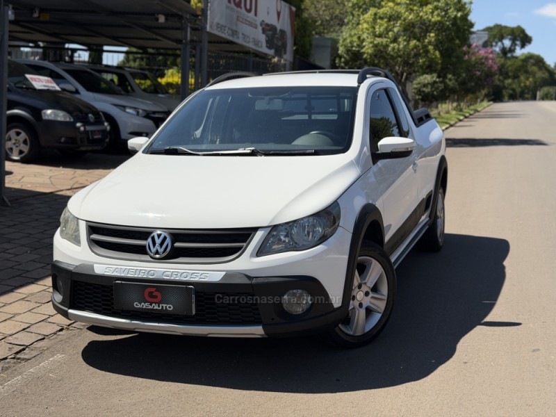 SAVEIRO 1.6 CROSS CE 8V FLEX 2P MANUAL - 2011 - NOVA PRATA