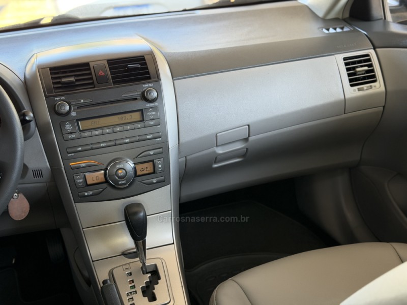 COROLLA 1.8 GLI 16V FLEX 4P AUTOMÁTICO - 2011 - NOVA PRATA